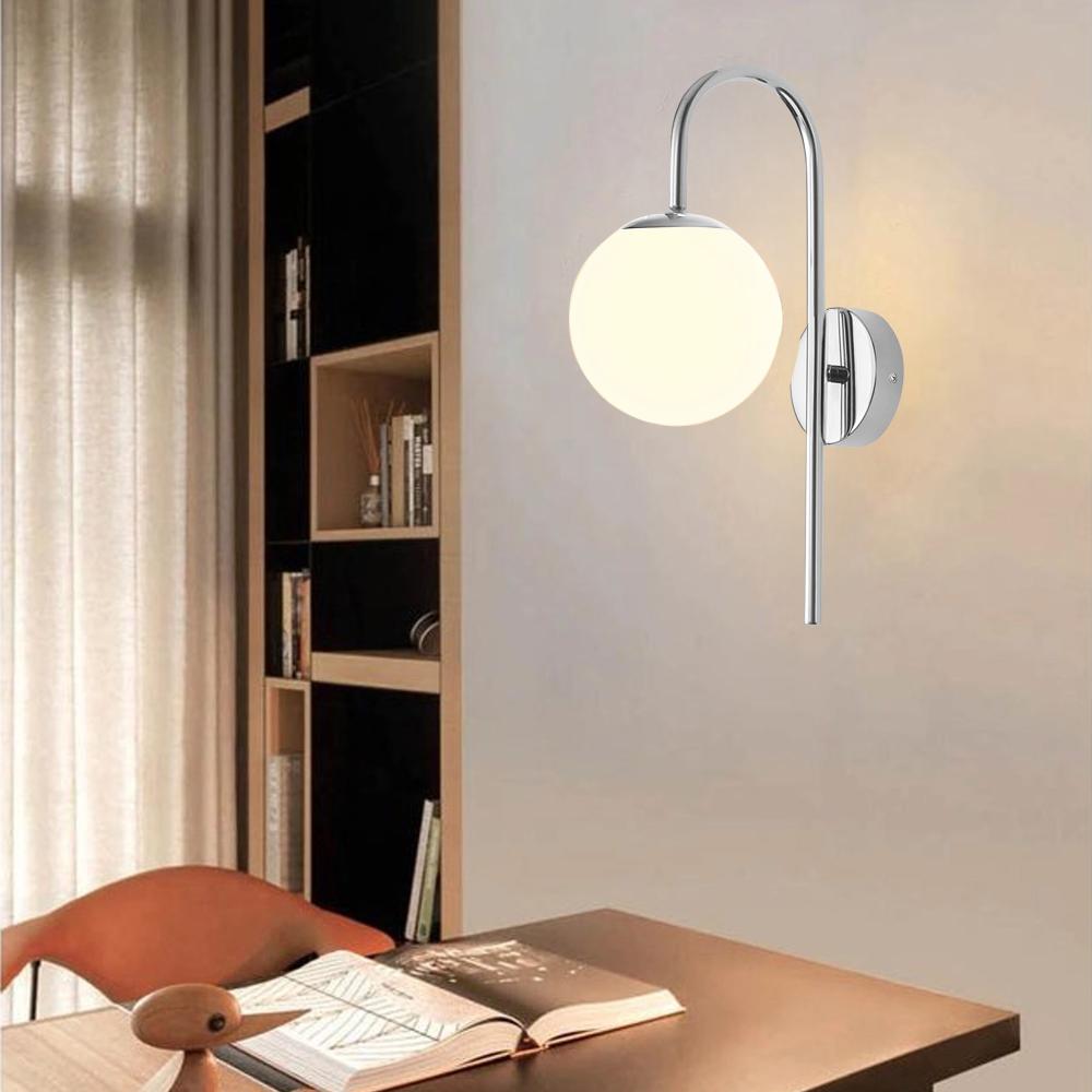 Vägglampa G092-1W Krom