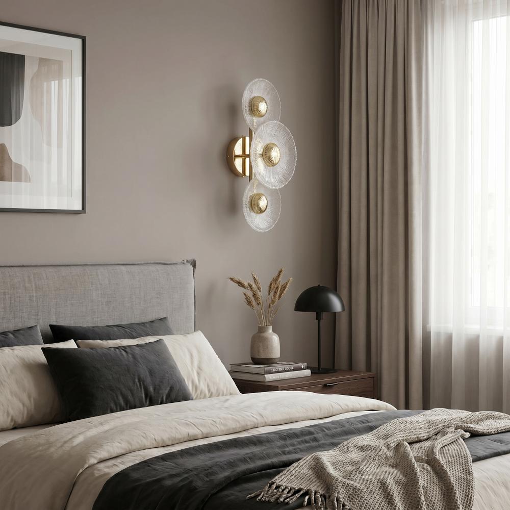 VÄGG LED-LAMPA SWE072-W GOLD