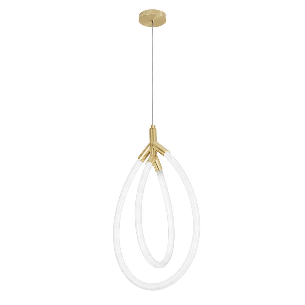 HÄNGLAMPA LED G017-CP GULD