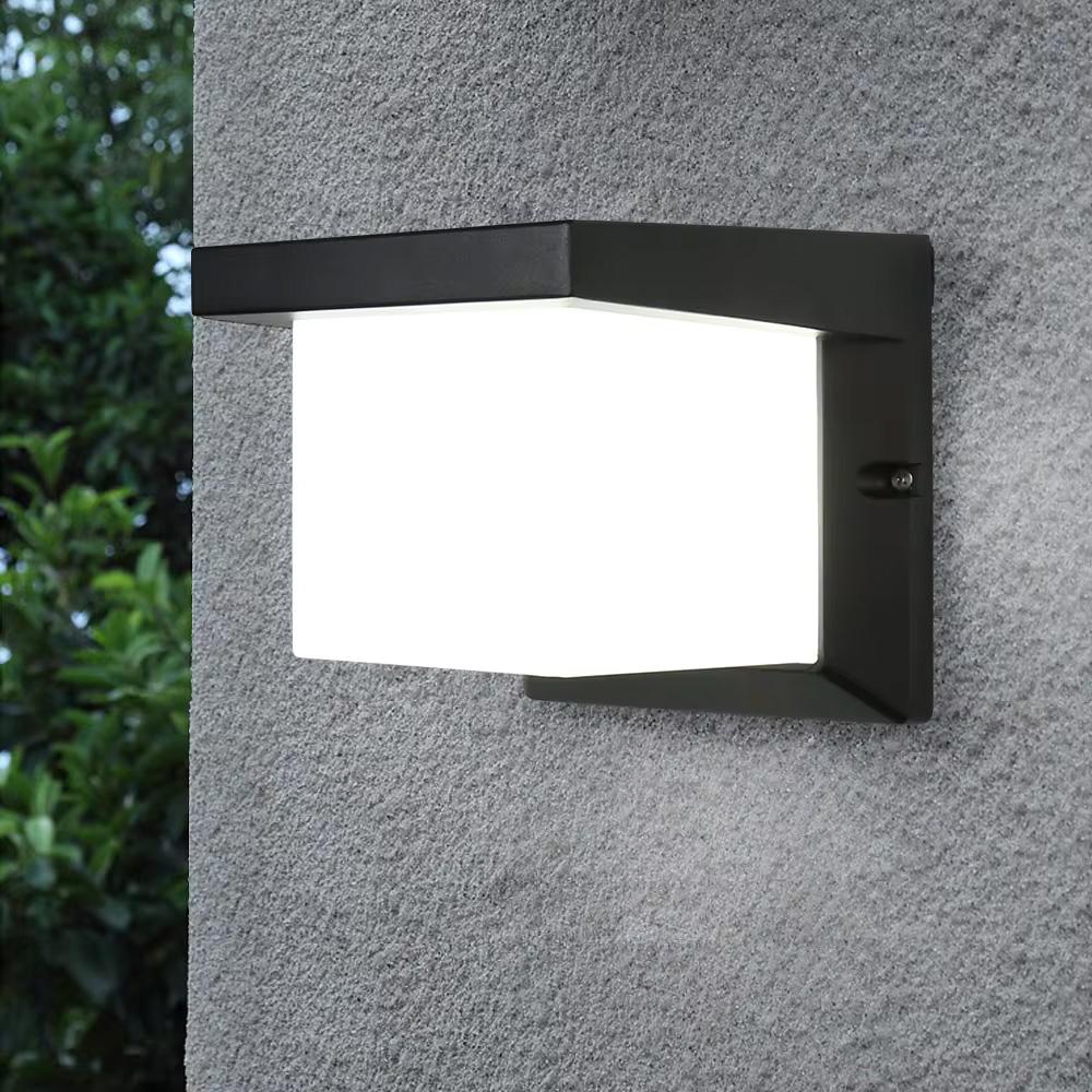 Fasadbelysning vägglampa RSL014-1W Svart