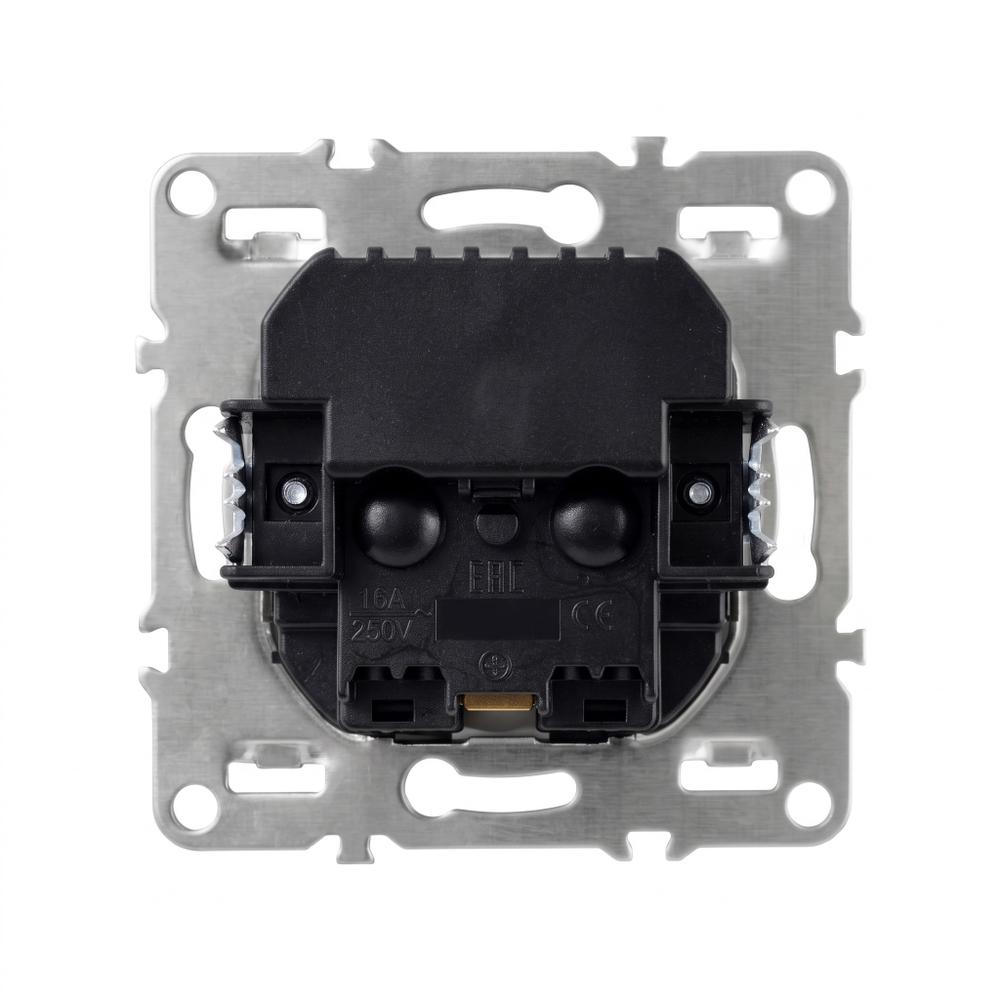 Ühekohaline maandusega pistikupesa + 2x USB-A OSTE JNH003-G White