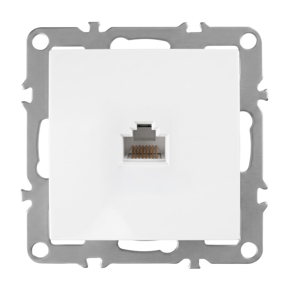 Розетка RJ45 OSTE JNH010-S WHITE