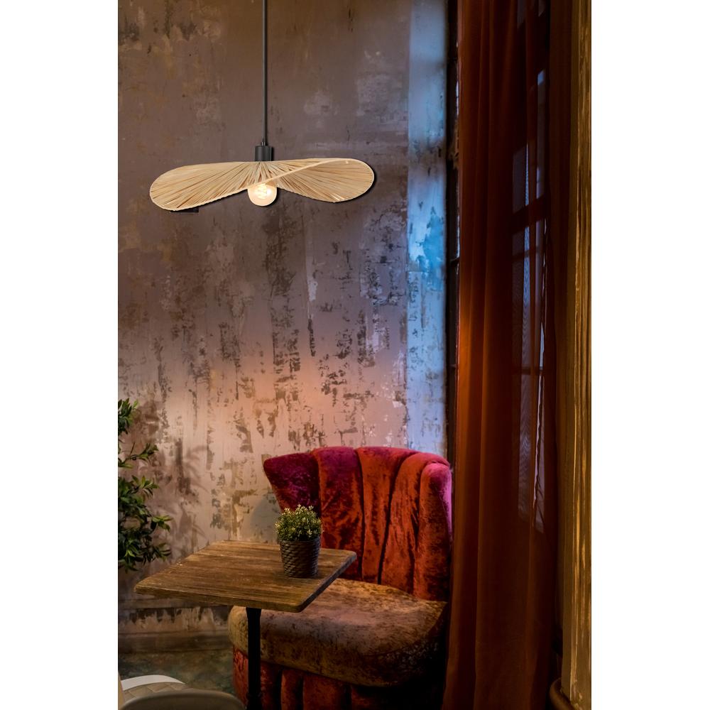 HÄNGENDE TAKLAMPA APP1826-1CP NATURE BLACK