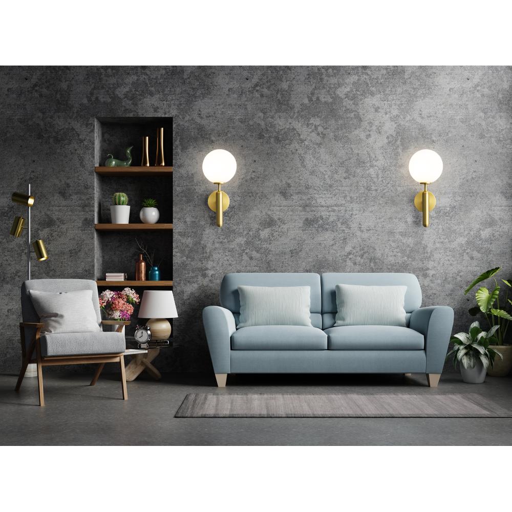 VÄGGLAMPA VÄGGLAMPA APP894-1W Guld