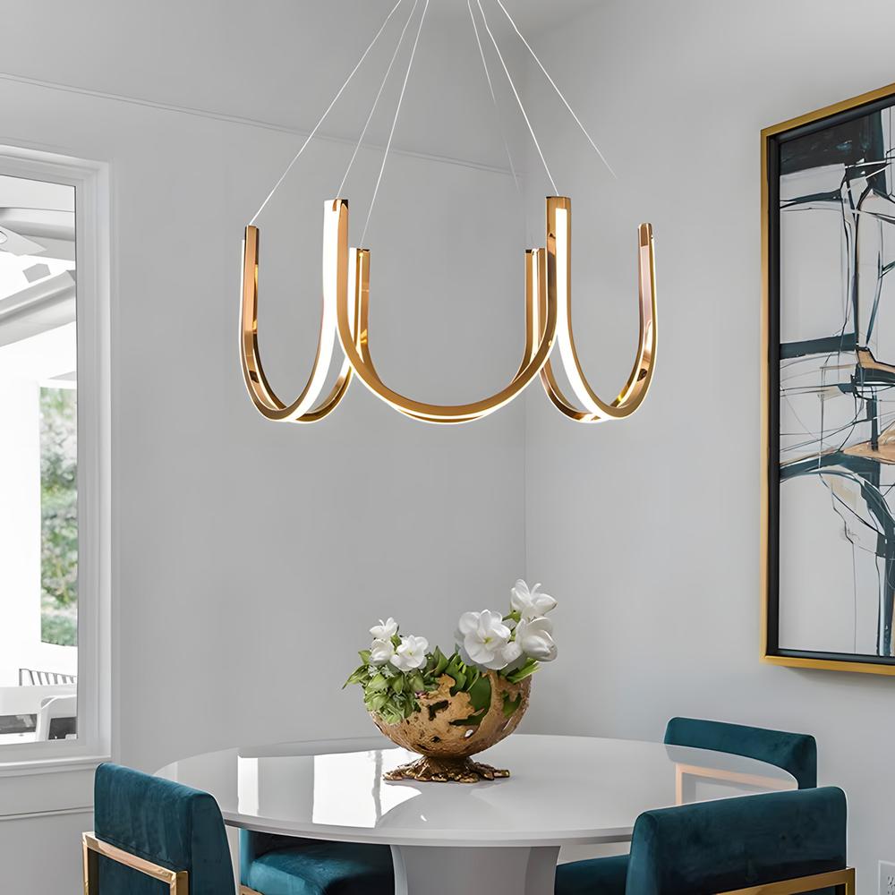 HÄNGLAMPA LED APP1749-CP Guld
