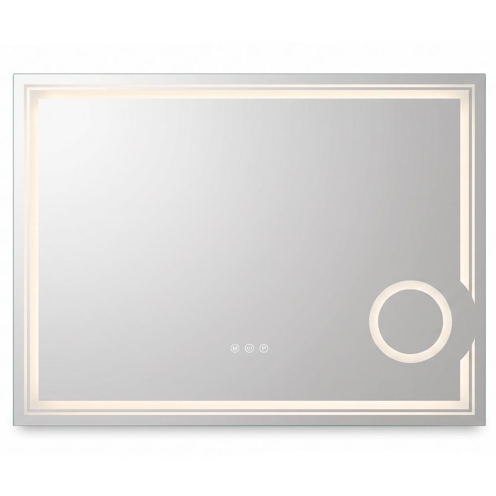 LED-VÄGGSPEGEL 80x60cm HAVEN