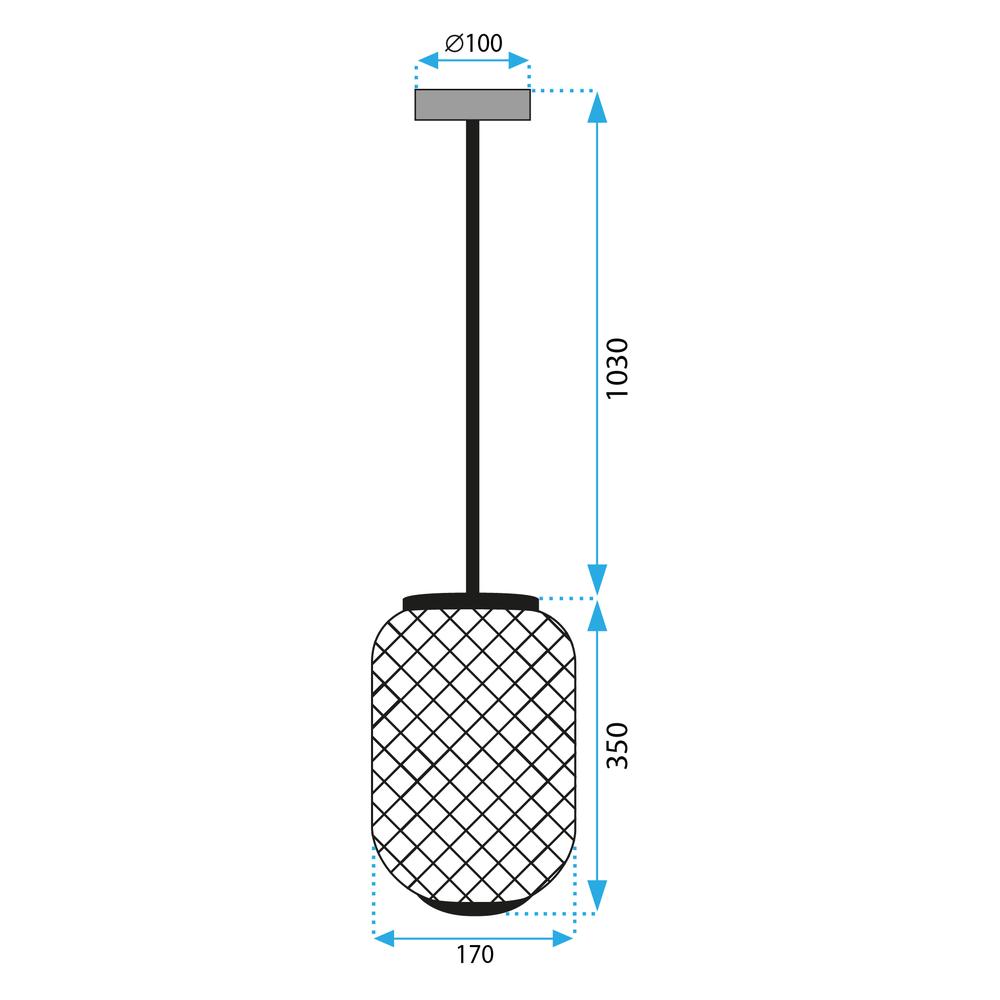 Boho Taklampa APP1424-1CP