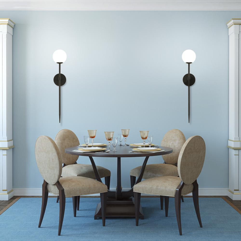 MODERN VÄGGLAMPA 75 cm APP579-1W SVART