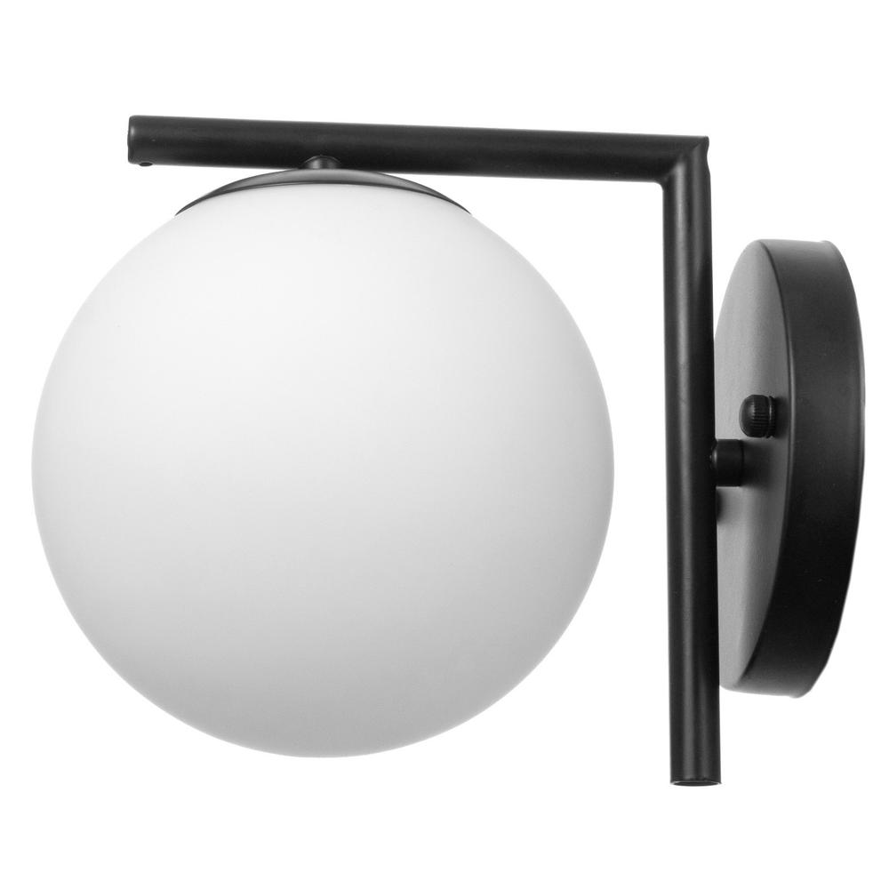 Vägglampa G101-1W Svart Vit