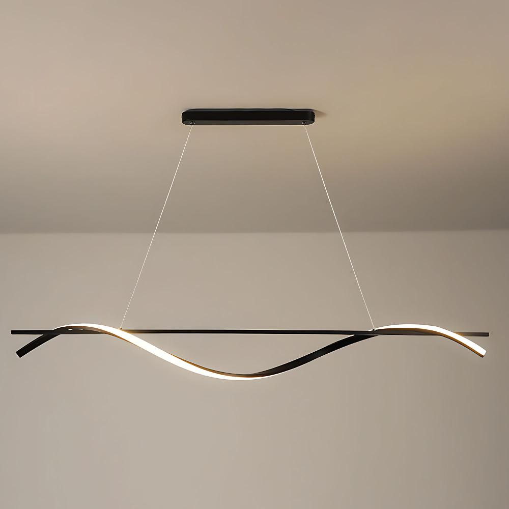 Hängande lampa LHJ019-CP 120 cm BLACK