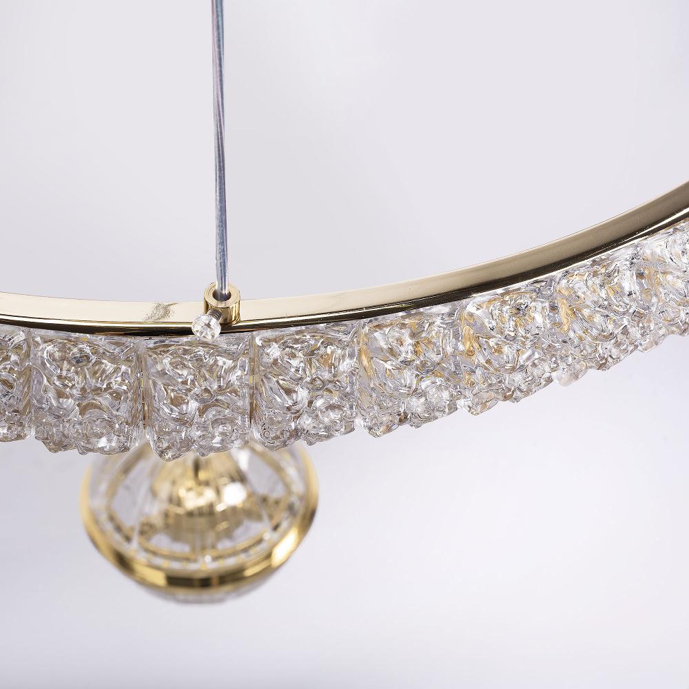 HÄNGENDE TAKLAMPA G142-CP 50 cm Guld