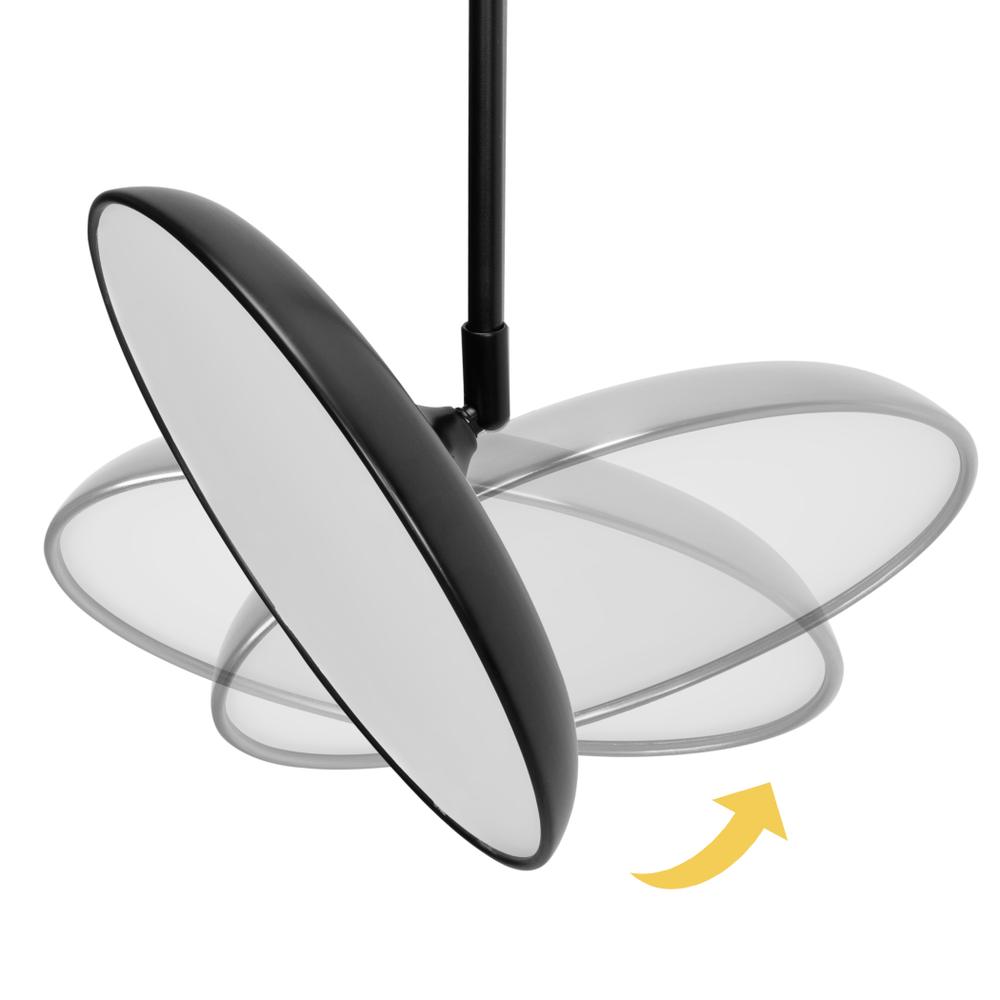 Hänglampa LED APP1280-CP Black