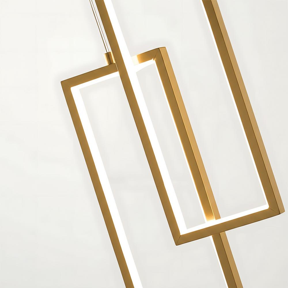 HÄNGANDE TAKLAMPA LED LHJ086-2CP GULD
