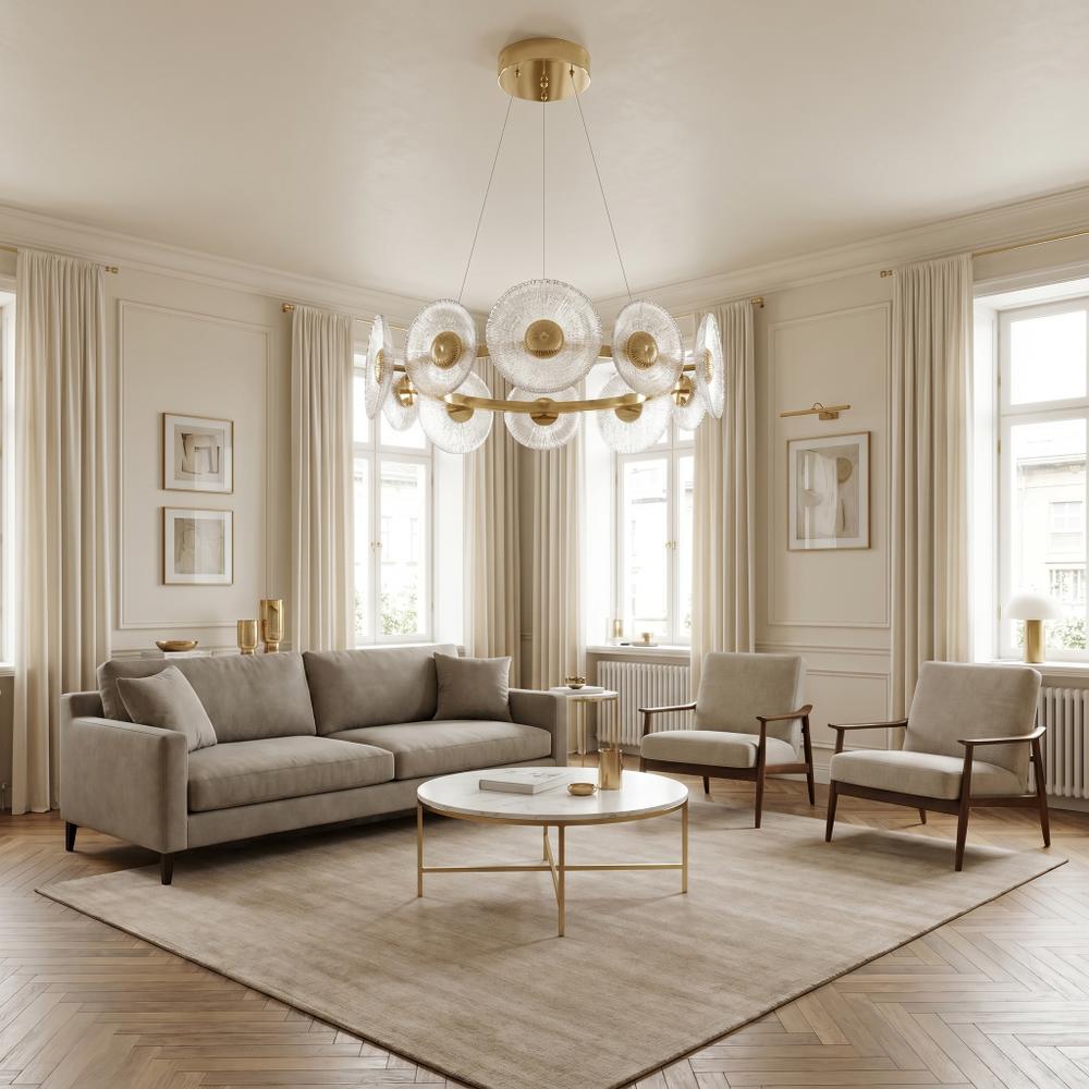 HÄNGANDE TAKLAMPA SWE071-CP 60cm GOLD