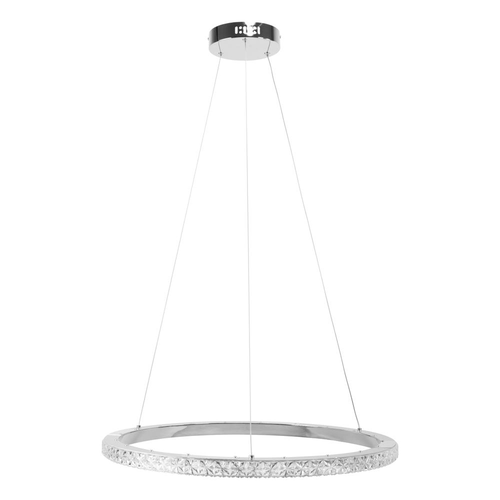 HÄNGLAMPA LED MS010-CP 59 cm Krom
