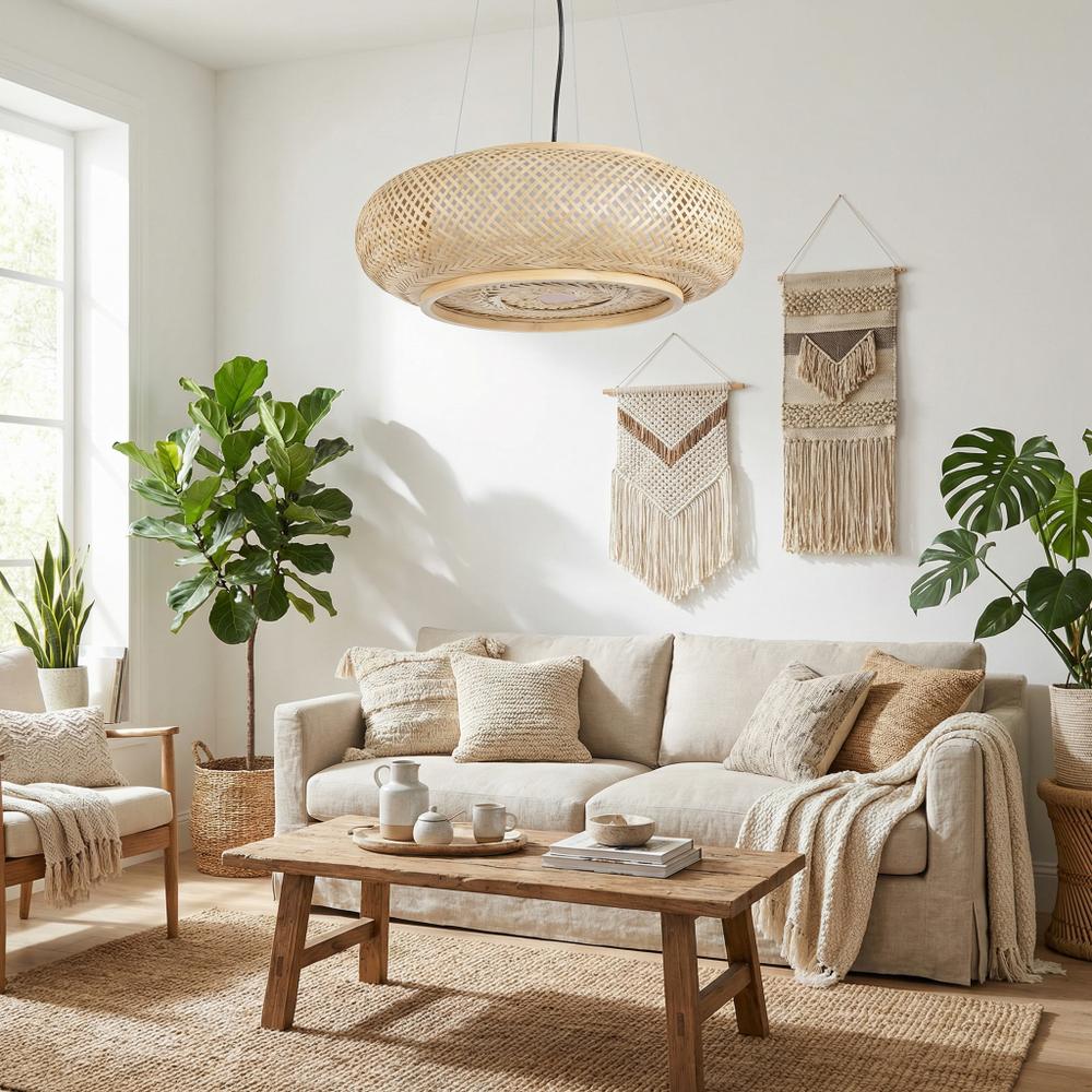 Taklampa hängande boho APP1910-3CP 60 cm