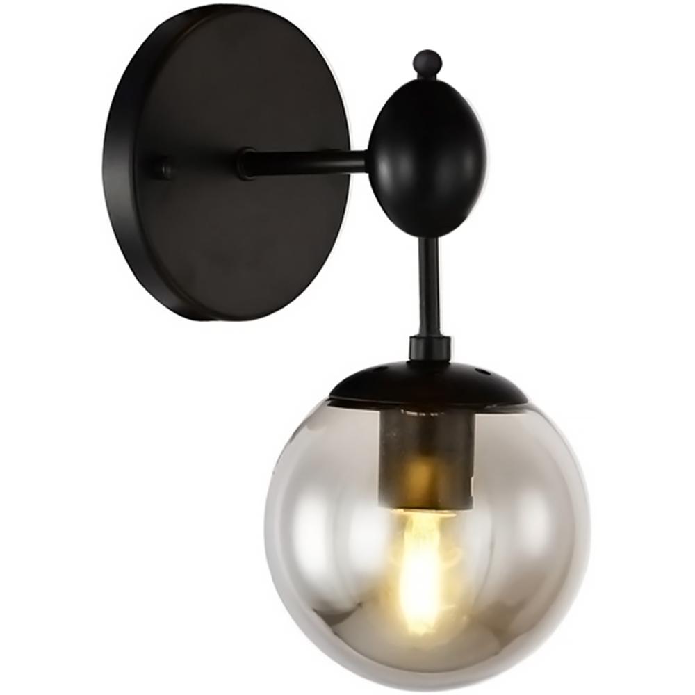 Vägglampa Glas Kinkiet APP750-1W Svart