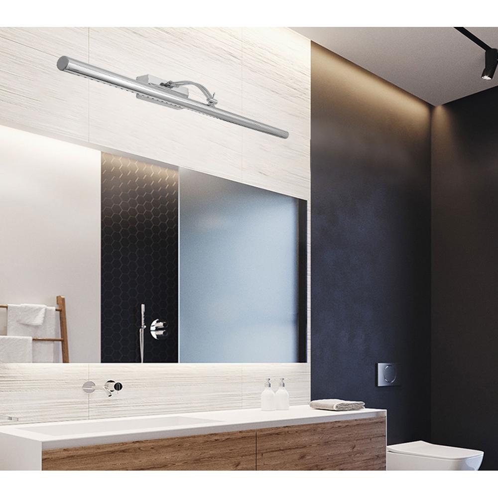 BADRUMSVÄGGLLAMPA LED ÖVER SPEGEL 15W 106CM APP367-1W KROM