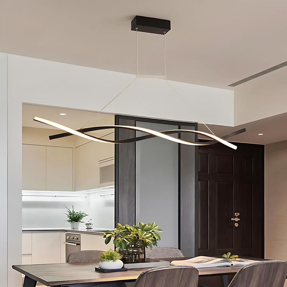 TAKLAMPA HÄNGANDE LED LHJ020-CP SVART