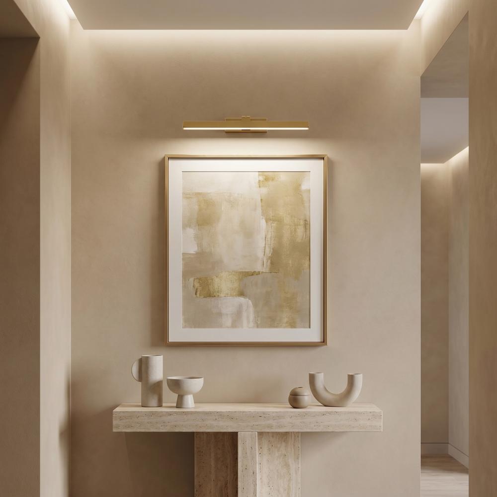 Badrum vägg LED-lampa SWE004-1W 43cm GOLD