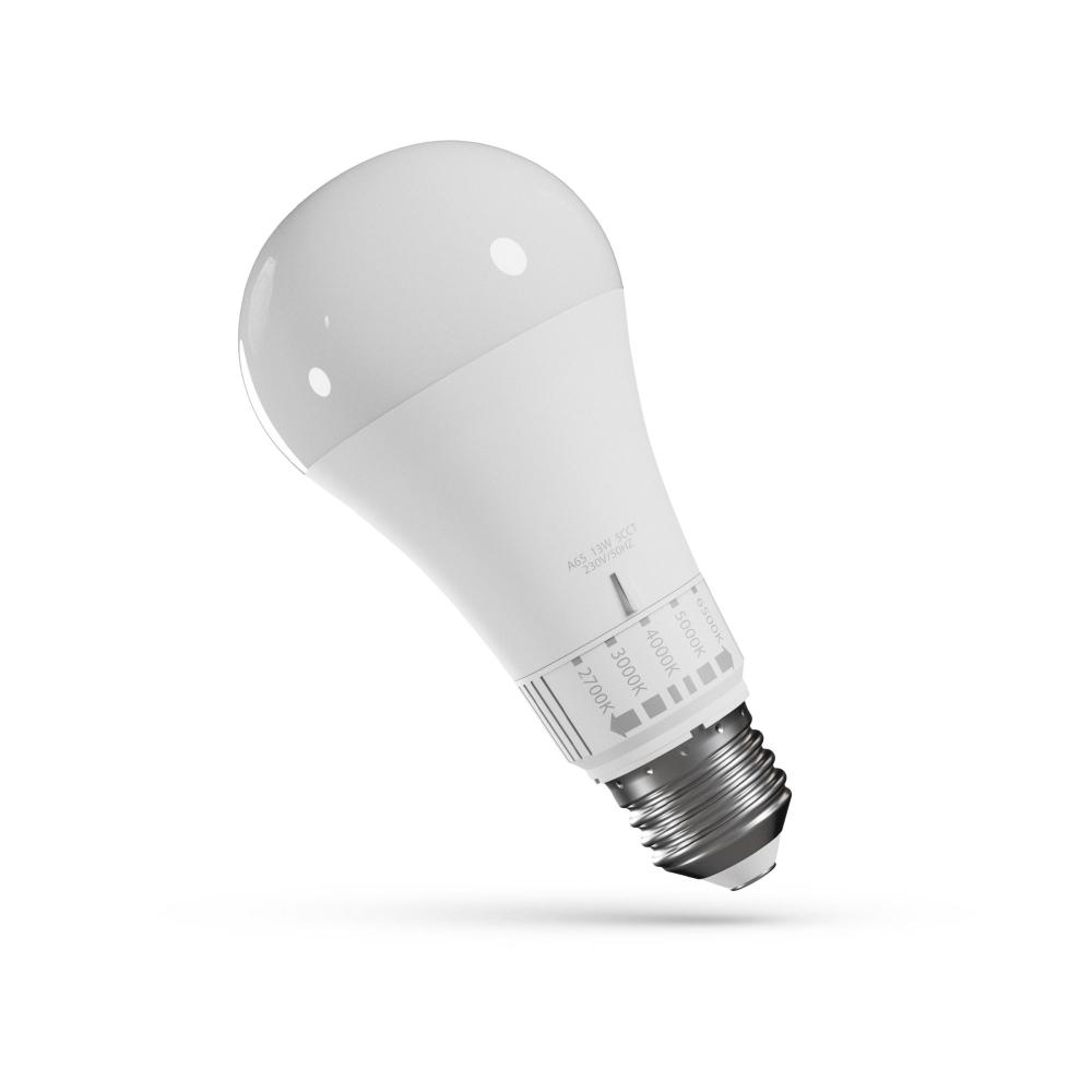 LED-lampa 5 ljusfärger GLS E27 230V 13W 5CCT