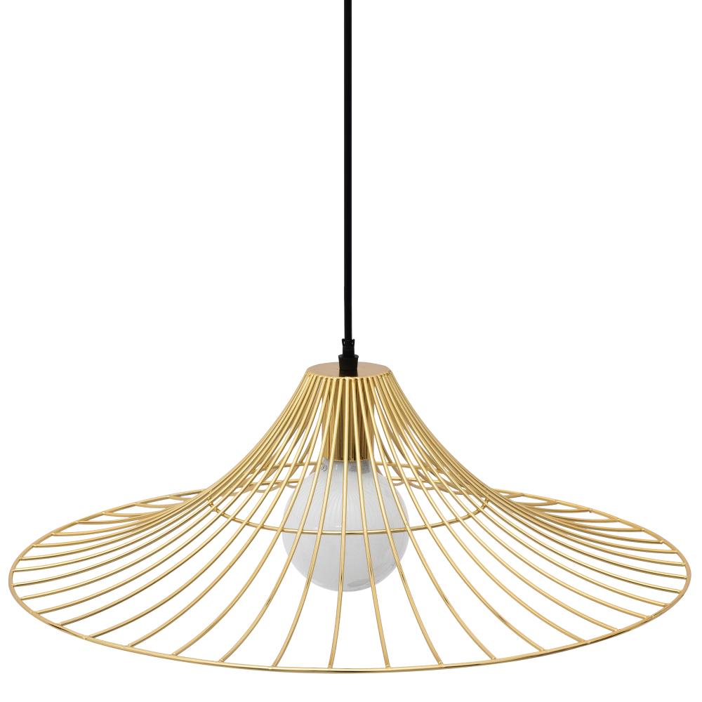 Platt Rund Hängande Taklampa Loft APP499-1CP Guld
