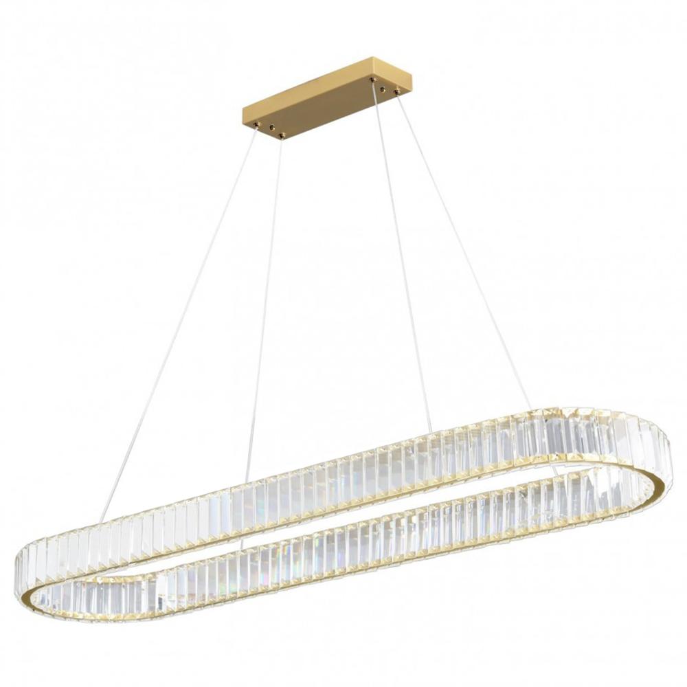 HÄNGLANDE LED-LAMPA APP1508-CP BORSTAD GULD
