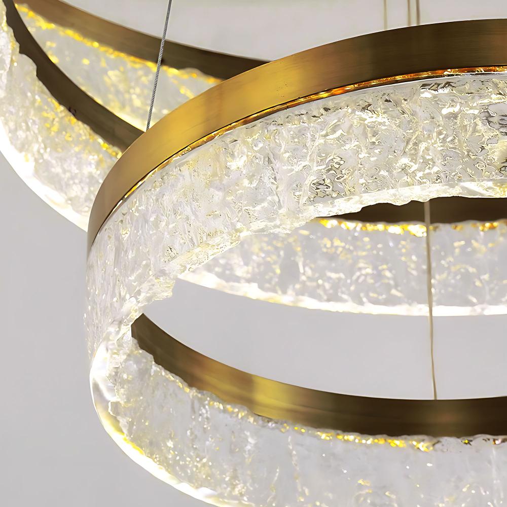 Pendellampa LED LHJ049-CP2 GULD