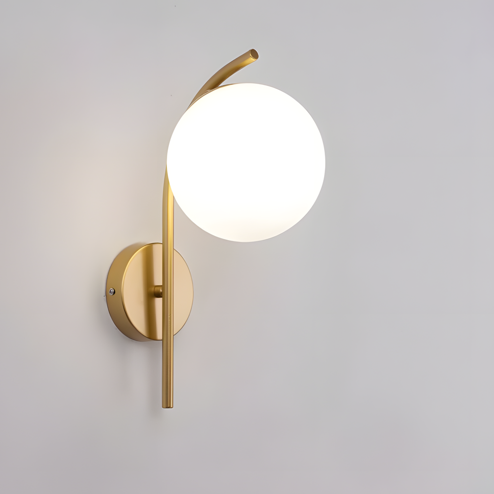 Vägglampa G104-1W Guld