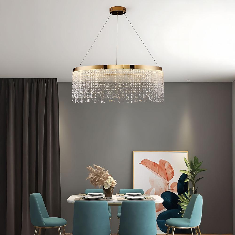 TAKLAMPA HÄNGANDE LED APP1731-1CP Guld 60 cm