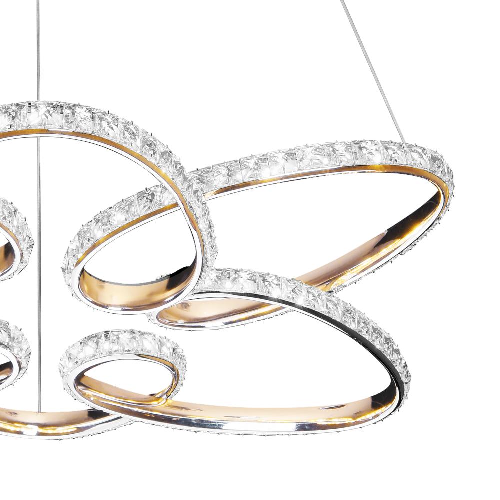 HÄNGANDE LED-LAMPA G001-CP GULD