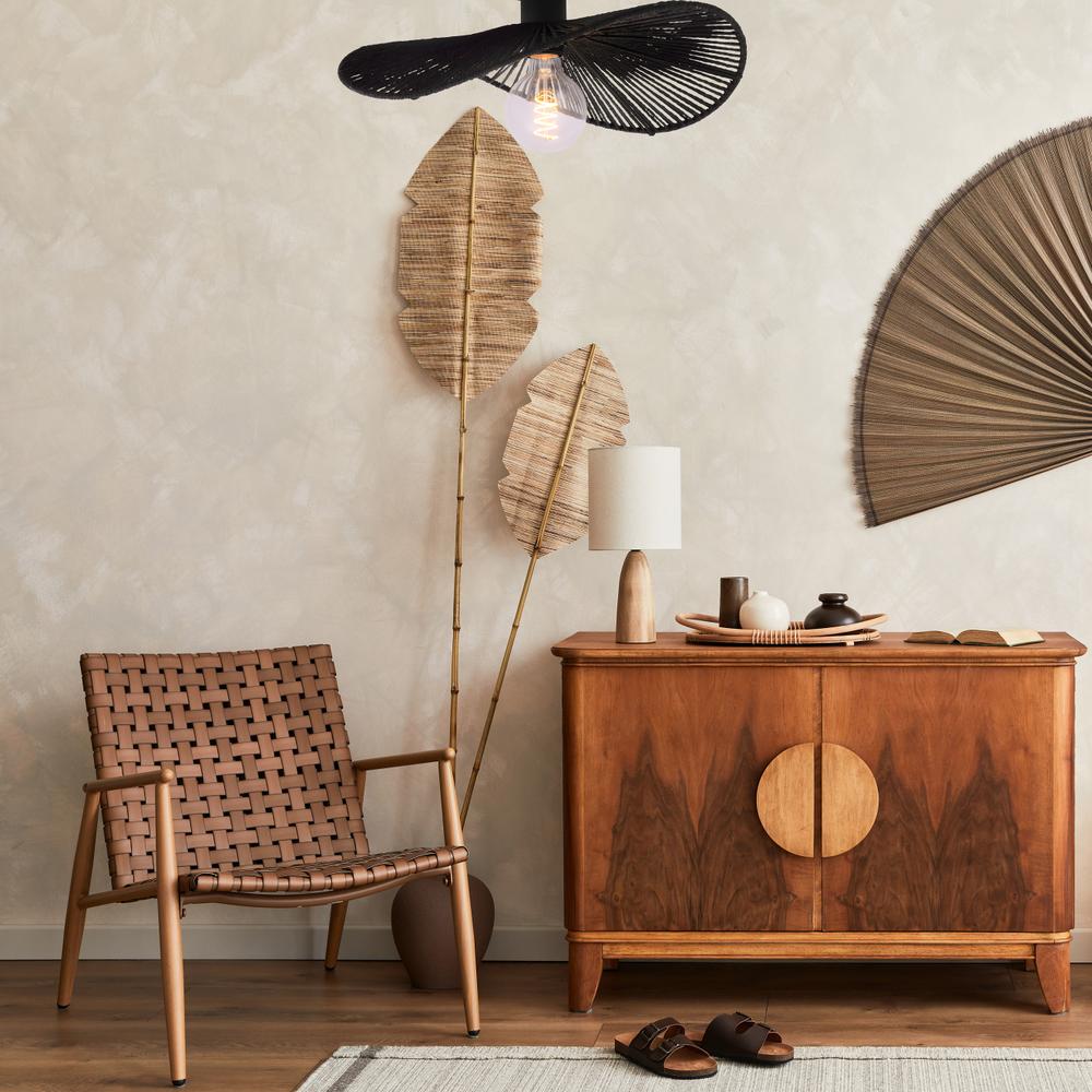 TAKLAMPA APP1832-1C SVART