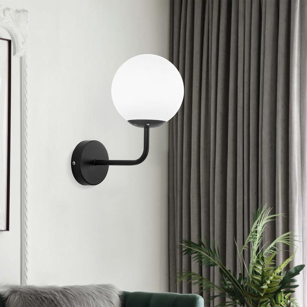 Vägglampa G095-1W Svart