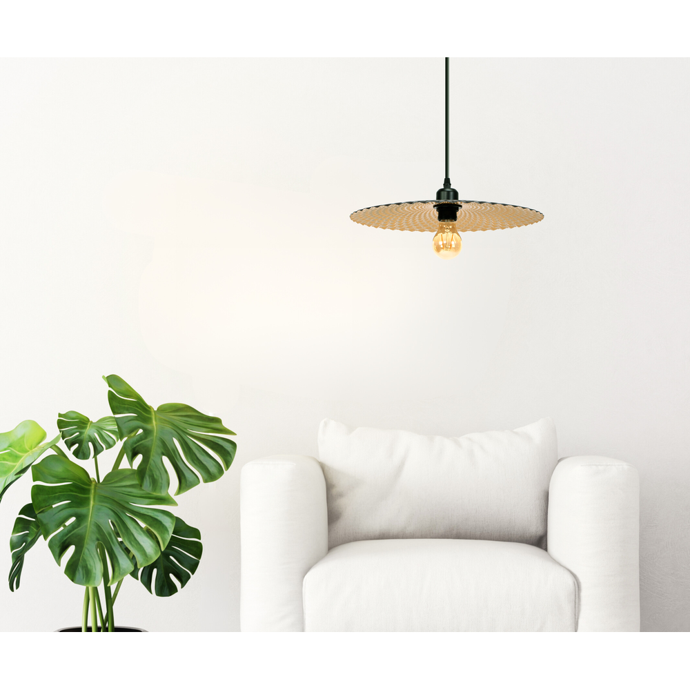 Hänglampa APP1290-1CP Old Gold
