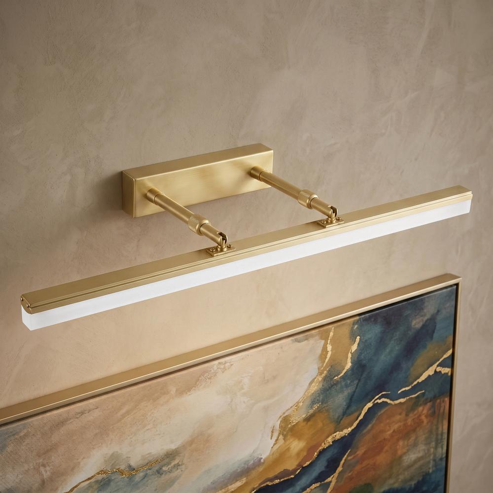 Badrum vägg LED-lampa APP1876-1W 60cm BRUSH GOLD
