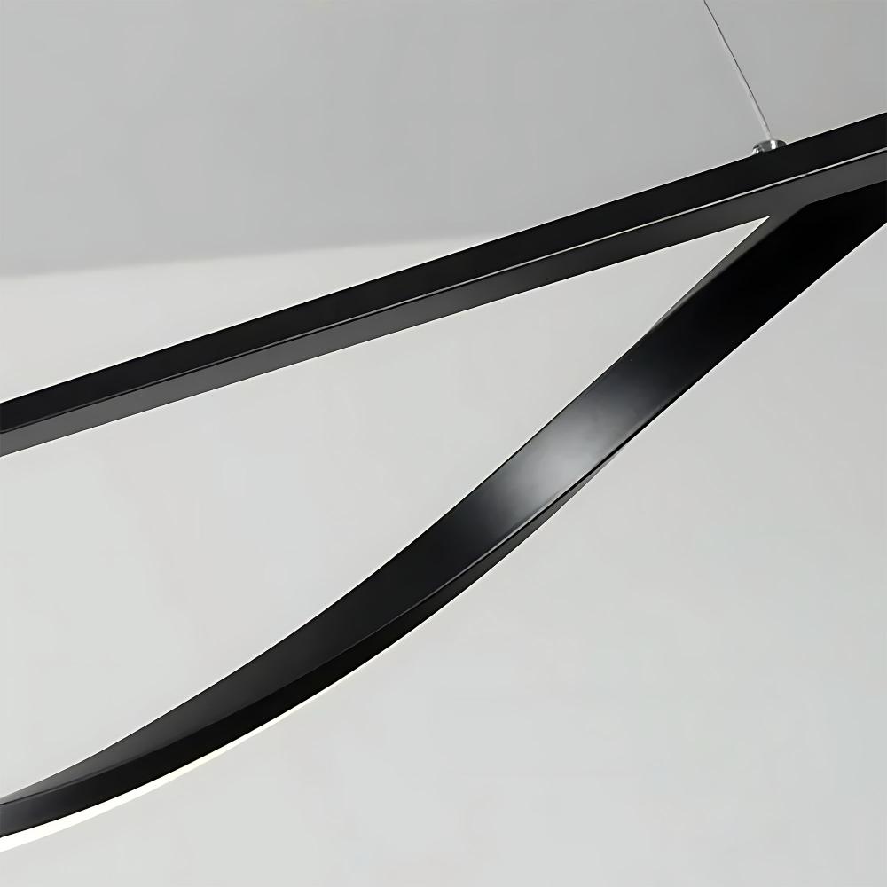 Hängande lampa LHJ019-CP 120 cm BLACK
