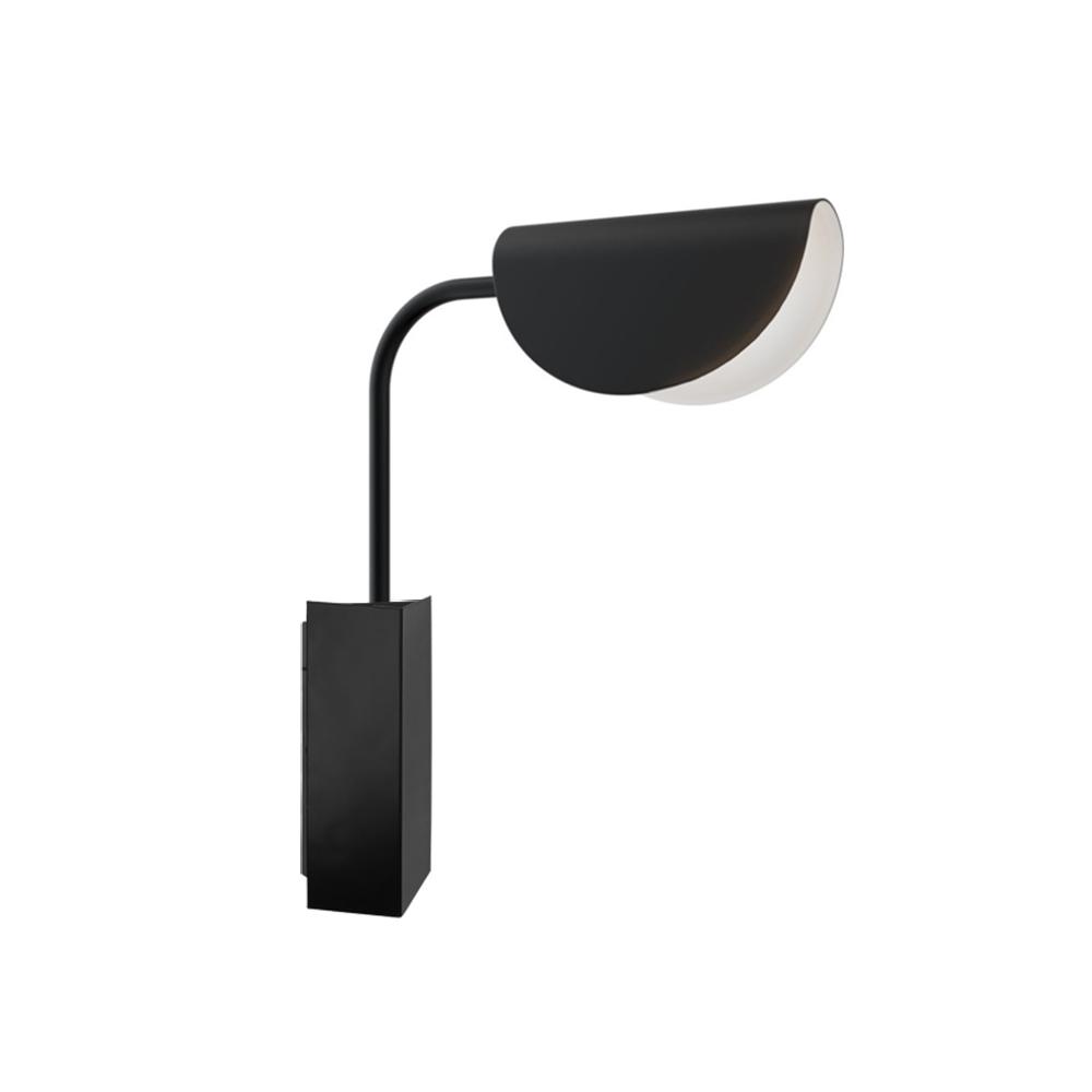 VÄGGLAMPA VÄGGLJUS APP1262-1W Svart