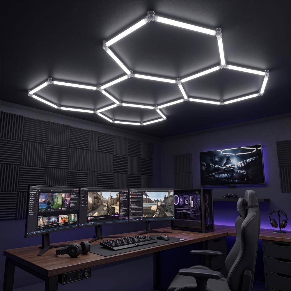 HEXAGON LED lámpa JNH051-H White