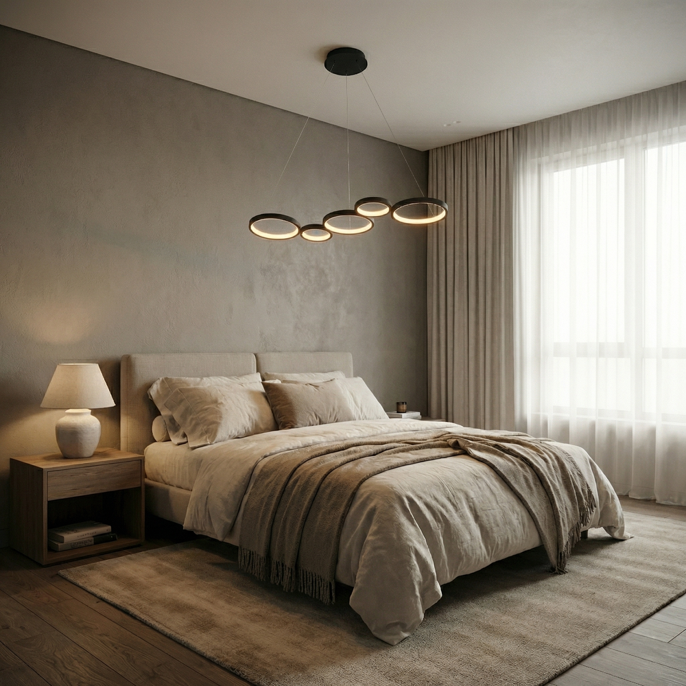 HÄNGANDE TAKLAMPA APP1923-CP BLACK