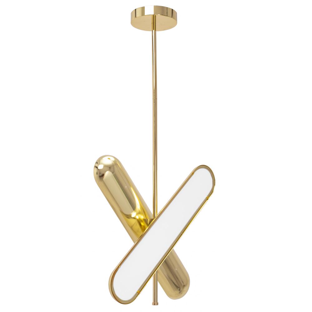 Taklampa LED APP832-CP Hängande Guld