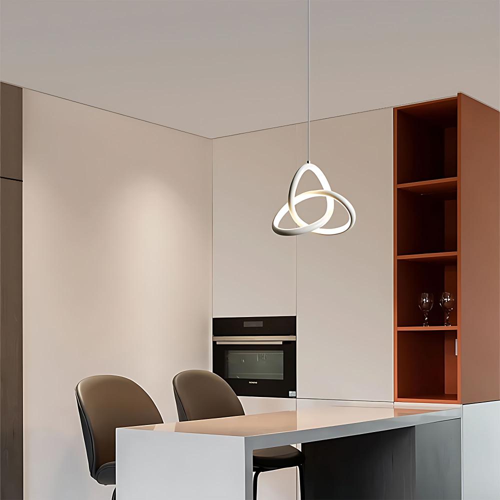 TAKLAMPA HÄNGANDE LED APP1783-CP VIT