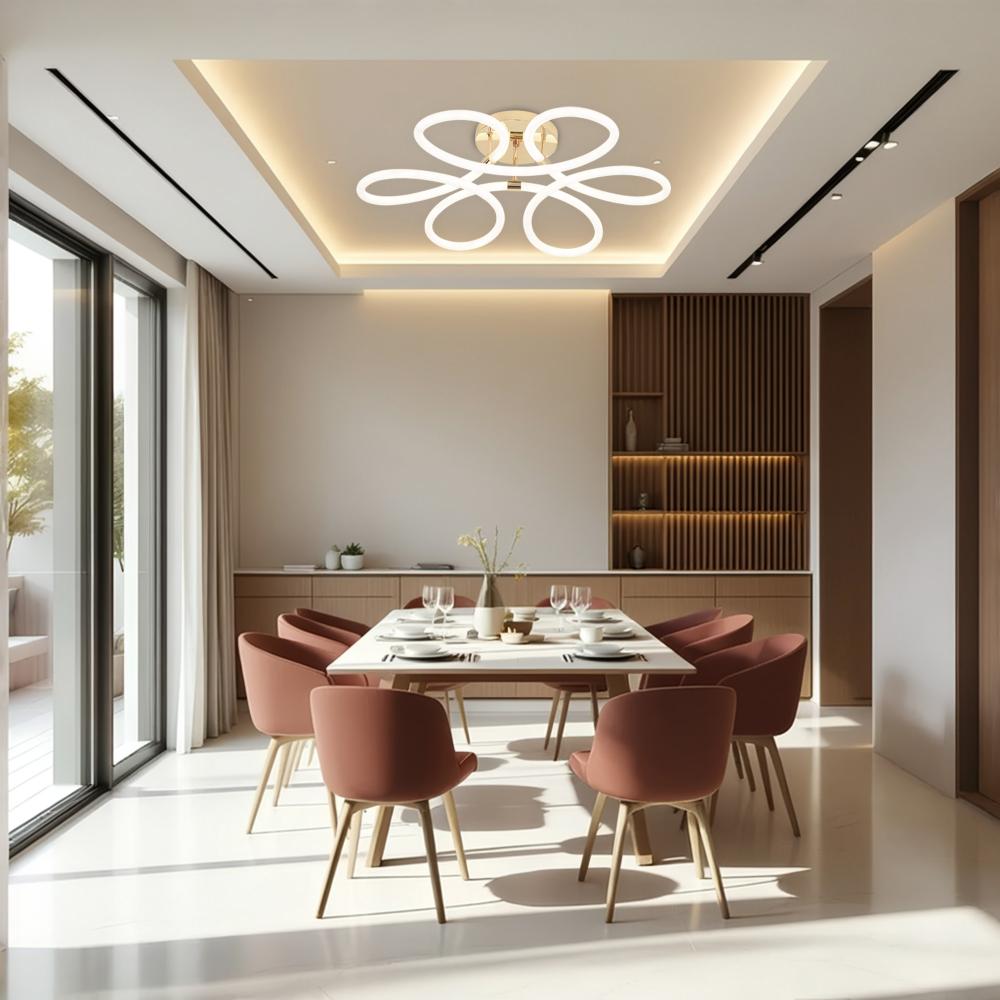 Modern taklampa LED G023-C Guld