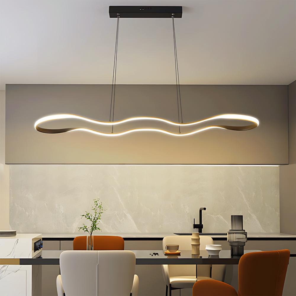 TAKLAMPA HÄNGANDE LED LHJ026-CP SVART