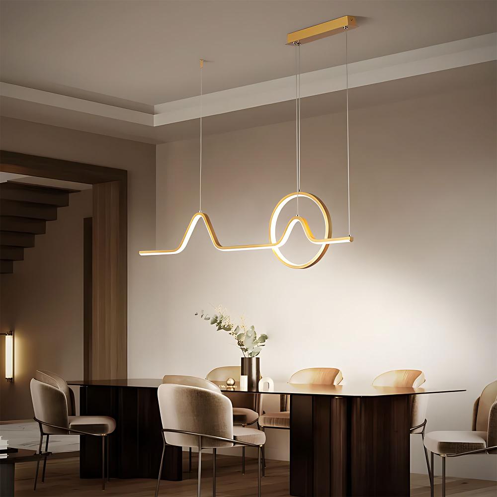 HÄNGLAMP LED LHJ022-CP 120 cm GULD