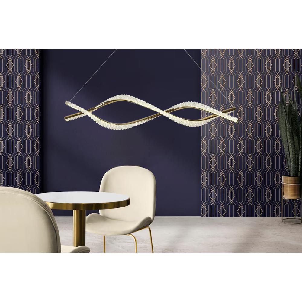 HÄNGLAMPA LED G033-CP GULD