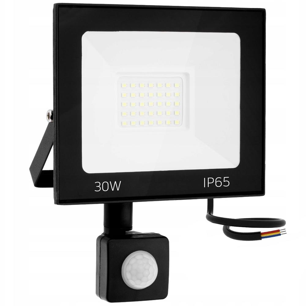 Ytmonterad LED‑halogen med sensor 30W RSL007-30NS