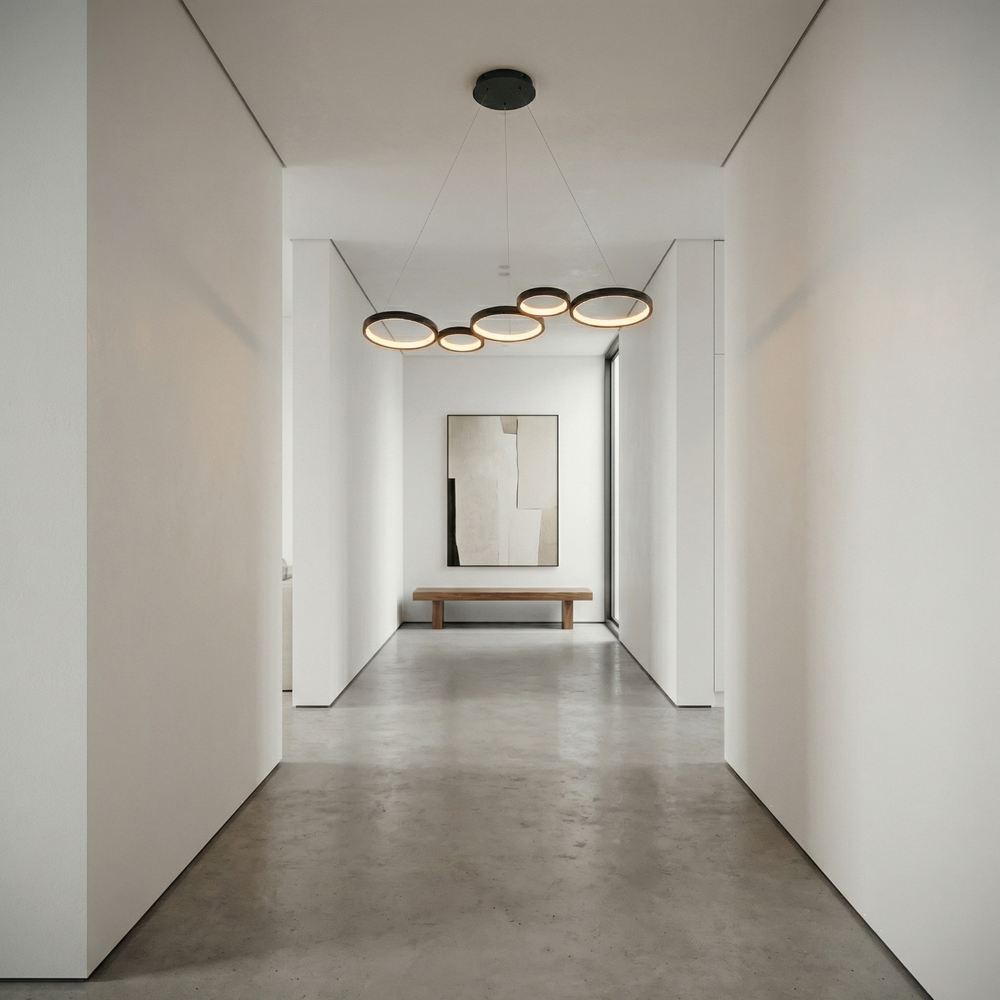 HÄNGANDE TAKLAMPA APP1923-CP BLACK