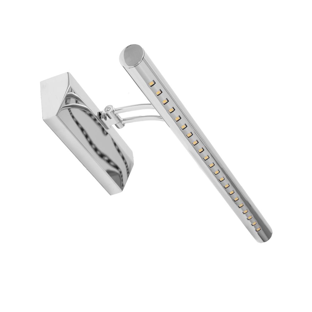 LAMPA VÄGGLAMPA BADRUM LED ÖVER SPEGEL 5W 40CM APP364-1W KROM