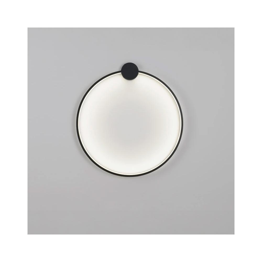 VÄGGLAMPA VÄGGLYS LED APP1389-CW SVART 50 cm