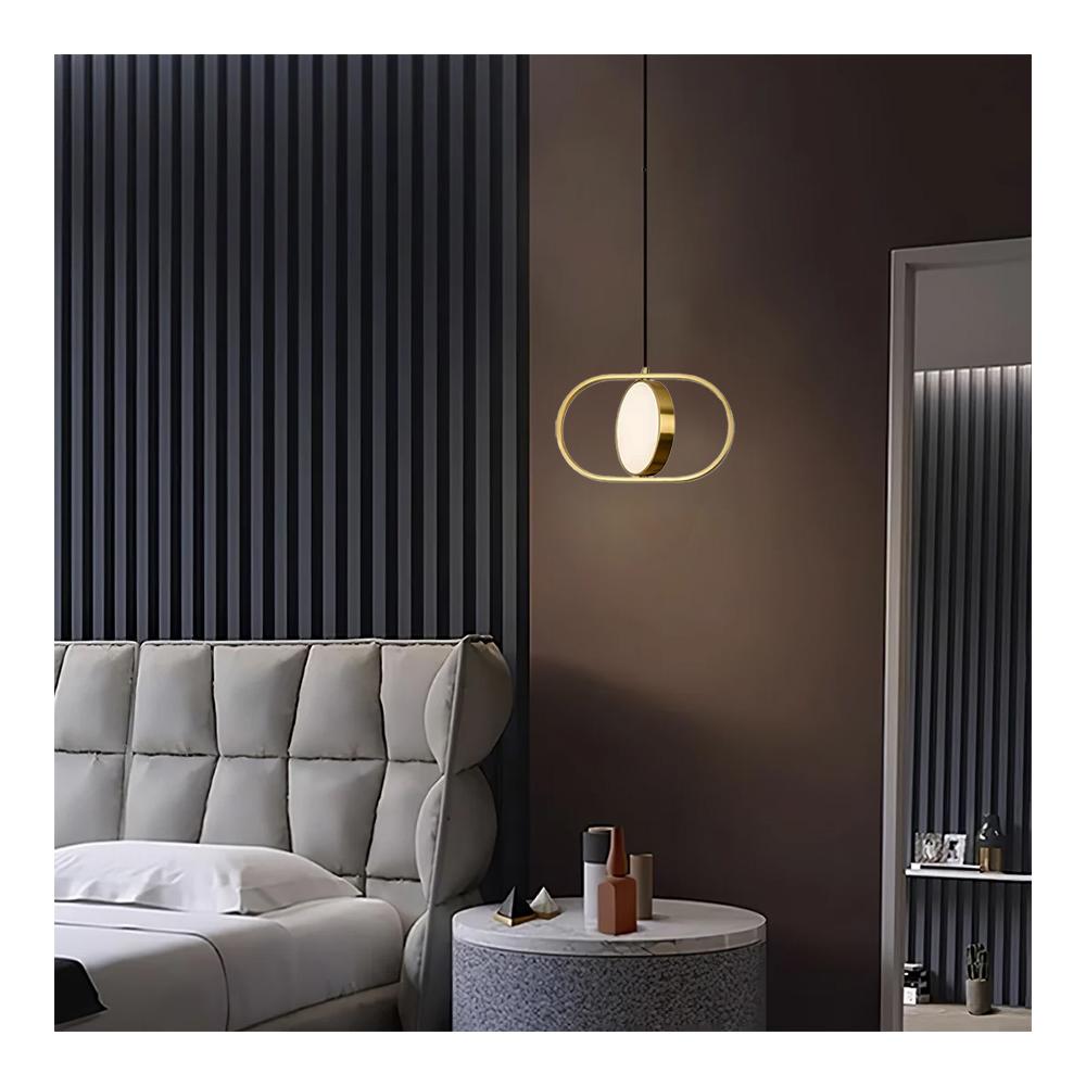 Hängande LED-lampa APP1555-CP Guld